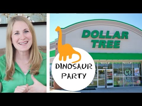 DOLLAR TREE | Dinosaur Birthday Party