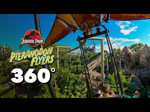 Pteranodon Flyers 360 Ride POV | Universal&#039;s Islands of Adventure