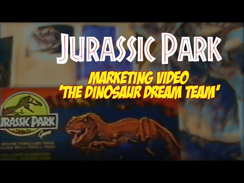 Jurassic Park - Marketing Video - The Dinosaur Dream Team - 1992 - High Quality